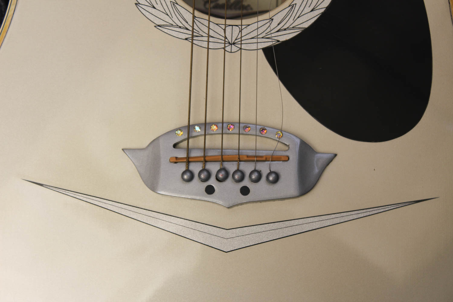 Limited Edition Esteban Cadillac Acoustic/Electric Guitar with Case EBTH